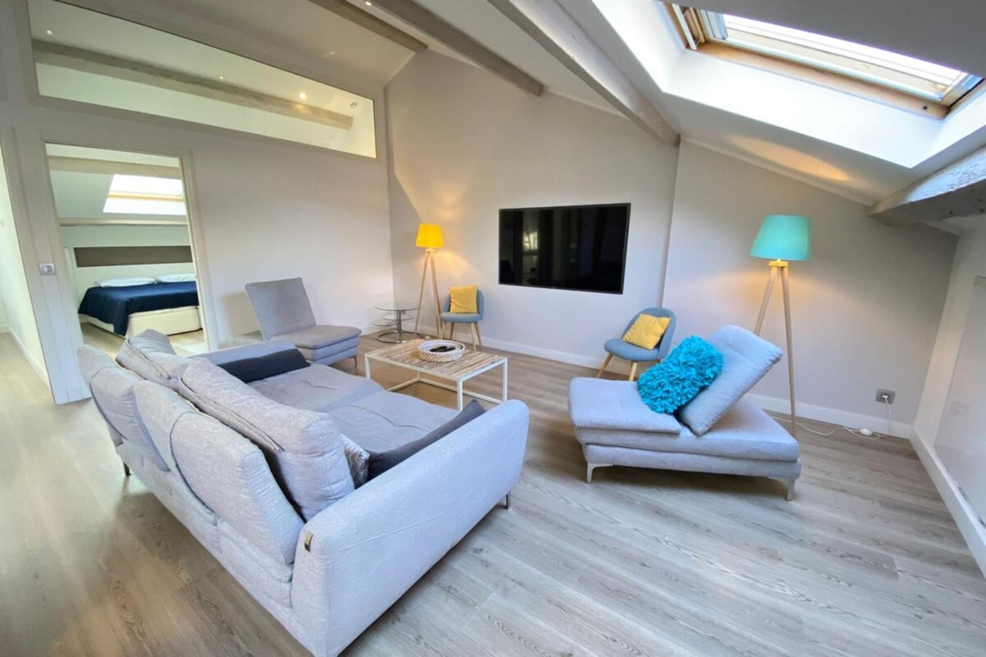 Modern & Bright 4-Room Apartment In Cannes Banane Eksteriør bilde